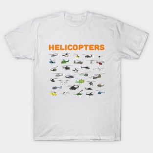 All Helicopters T-Shirt